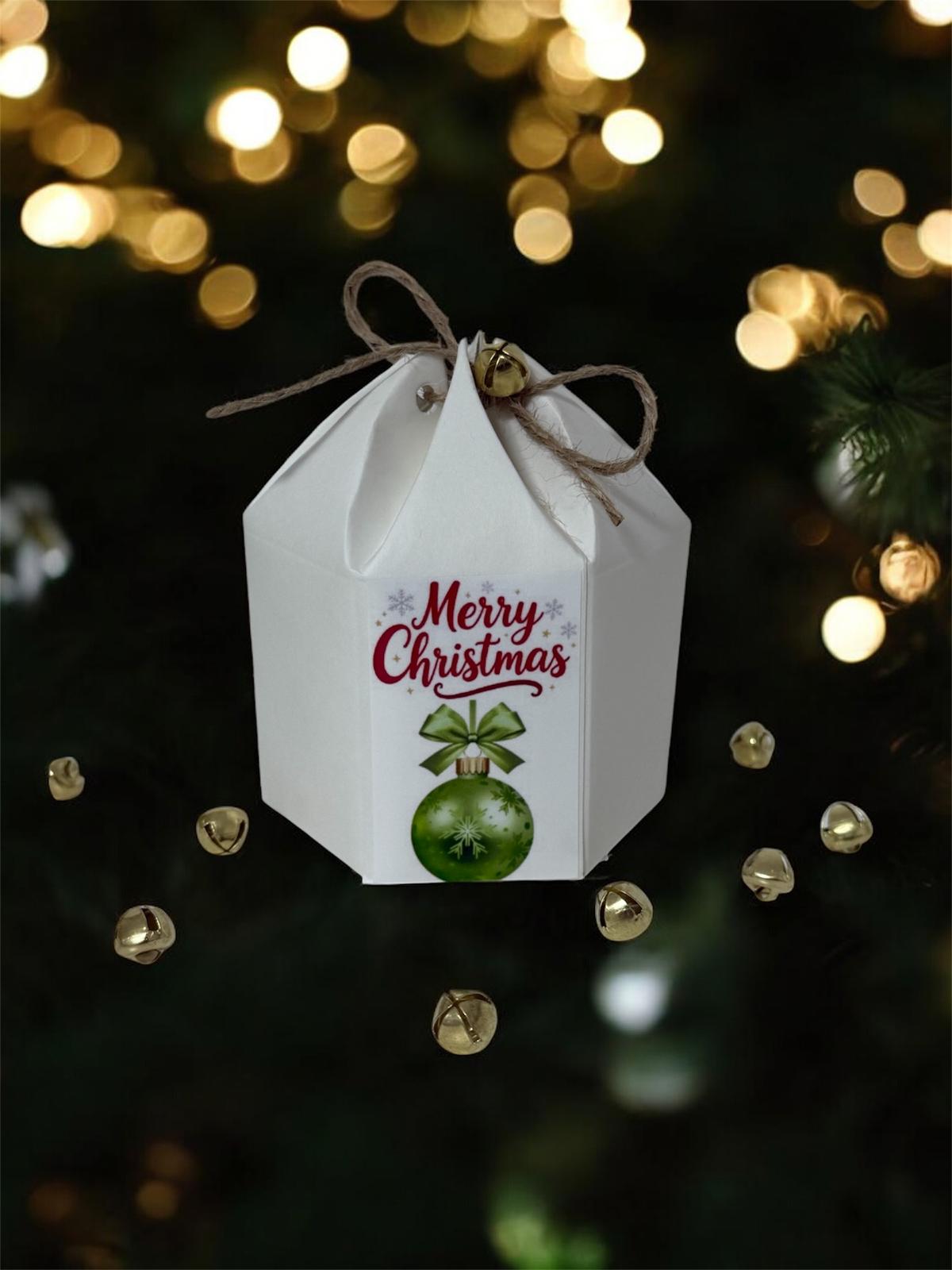 Small Christmas Sphere Candle