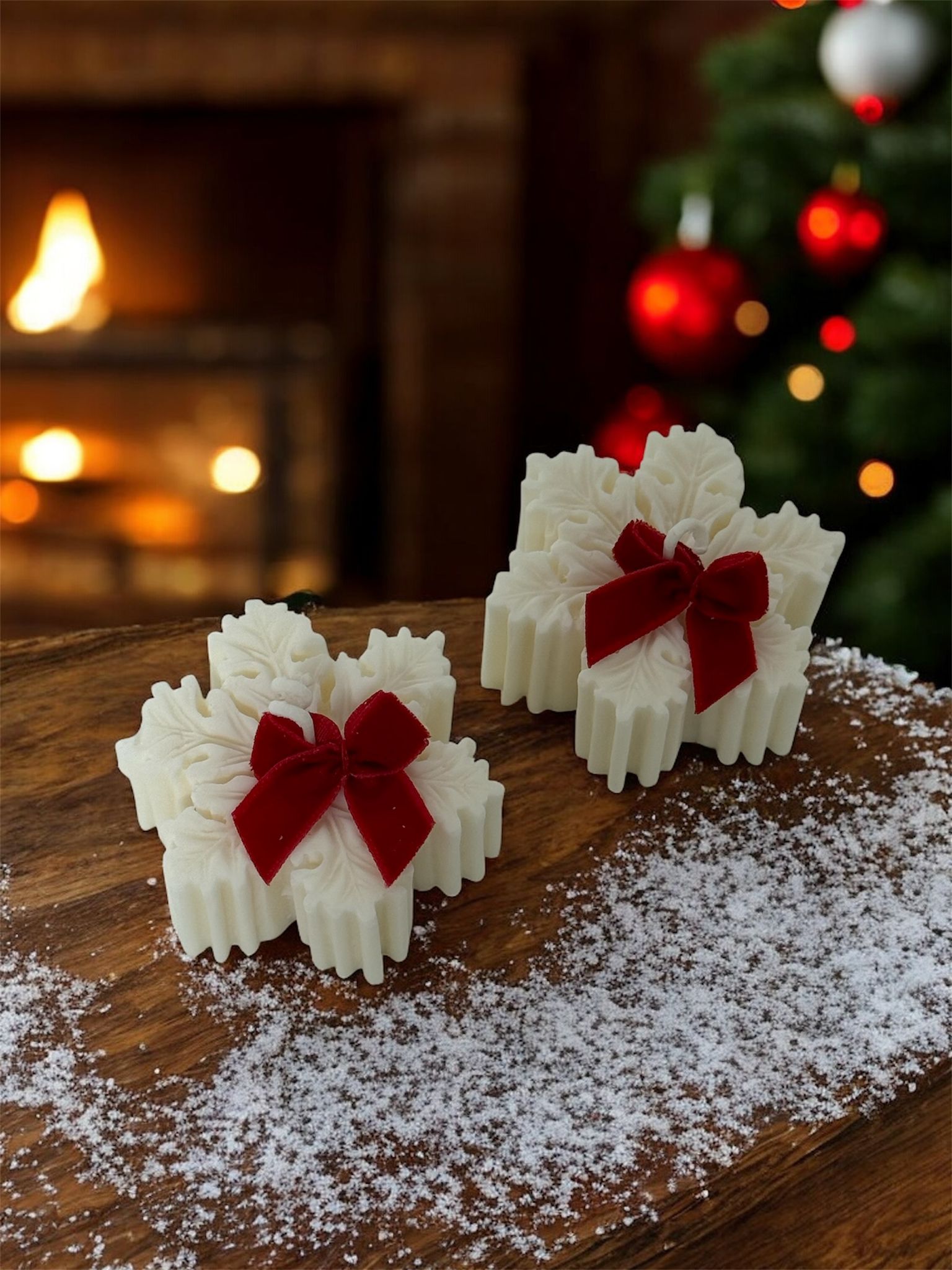 “Snowflake Candle”