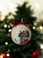 Small Christmas Sphere Candle