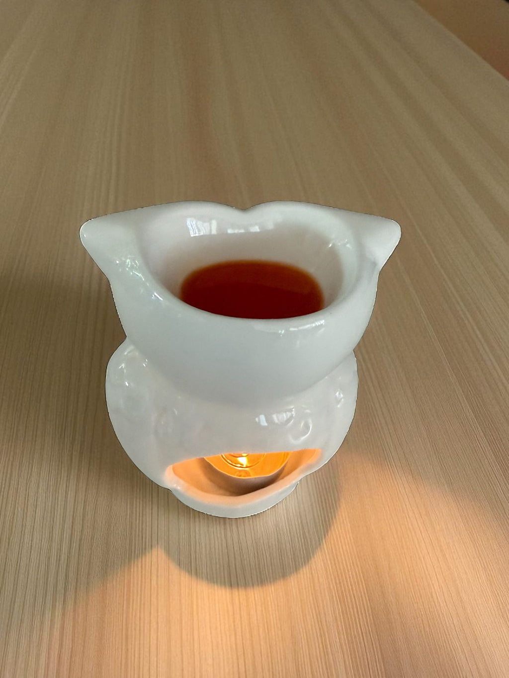 Owl Wax Melt Warmer/ Quemador de cera en forma de Buho.