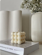 “Bubble Cube Candle”